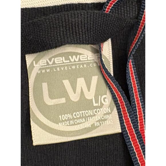 Pittsburgh Penguins Hockey Men’s Black Ribbed Mock Neck Quarter Zip Size Large - Picture 3 of 6